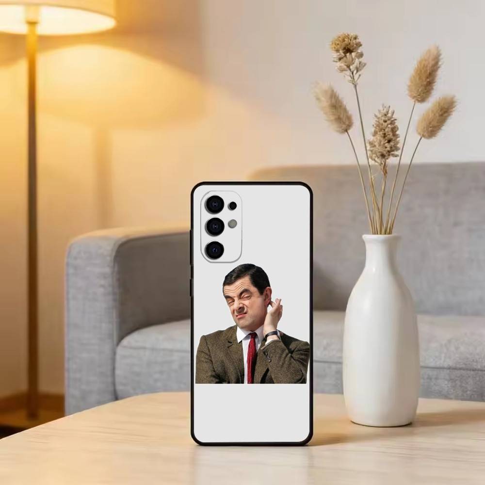 Mr_B-Bean Phone Case For Samsung S25,S24,S21,S22,S23,S30,Ultra,S20,Plus,Fe,Lite,Note,10,Black Cover