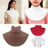 Solid Color Fake Collar High Elasticity High Collar Children's Wear Decorative Collar  Women's Wear