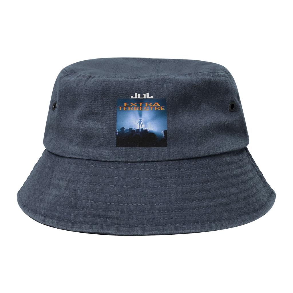 Spring Picnic Headwear Jul Gold Rapper Washed Denim Bucket Hat Casual Sun Hats Ispoti Lightweight Fishing Hats Outdoor Sports