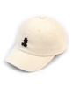 Yunibeosyeolkemiseuteuli Corduroy Ivory Short Brim Ballcap