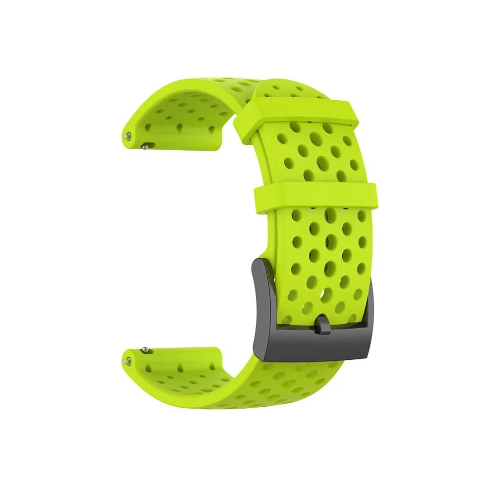 Cinturino in silicone per orologio per suunto spartan sport wrist hr per Suunto 9/9 baro/suunto7/ D5 Orologio 24mm Cinturino di ricambio Bracciale 24mm