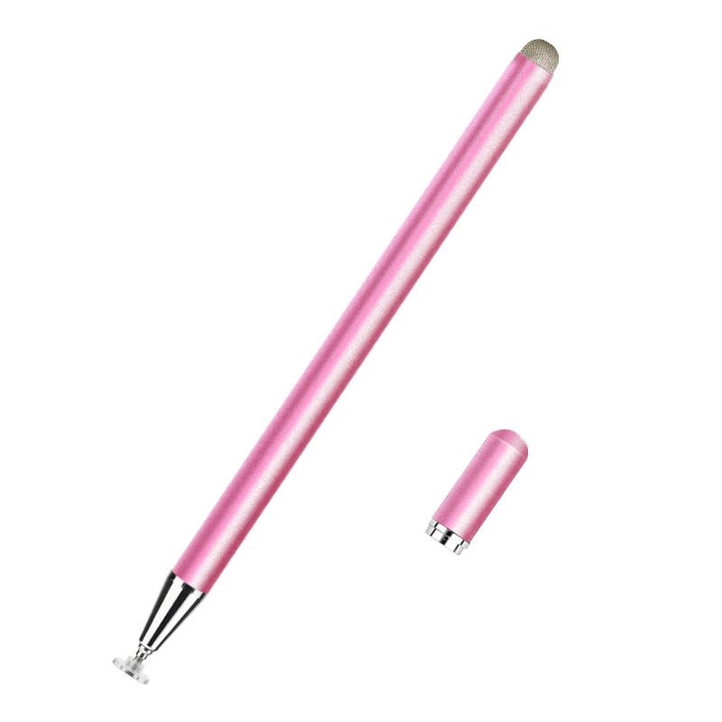 Penna Touchscreen Magnetica 3 In 1 – Con Punte In Fibra, Gomma E Disco, Compatibile Con Tutti I Tablet E Smartphone, Alta Precisione