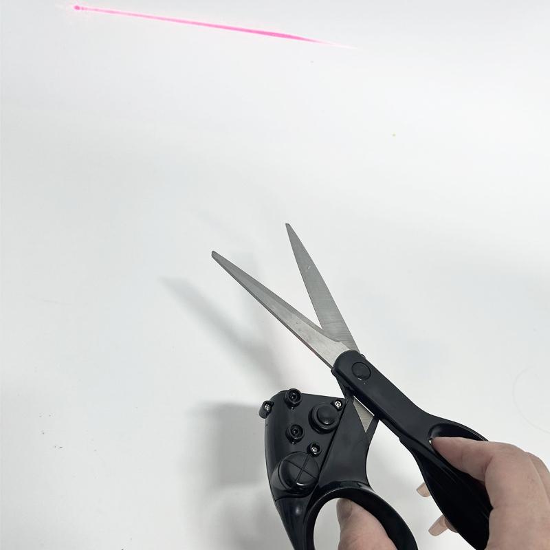 Household Multifunctional Laser Scissors Portable Auxiliary Tool