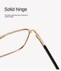 Women Photochromic Anti Radiation Glasses square chameleon Anti Blue Light Eyeglasses For Women Men Metal Frame Outdoor Shades Sunglasses