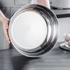 Große Kapazität Edelstahl-Rührschüssel Mehrzweck Rostfreie Knetschüssel Lebensmittelzubereitung Teigherstellung Lebensmittelaufbewahrungsschüssel