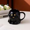 Halloween Ghost Mug Adorable Ceramic Ghost Mug Spooky Novelty Ghostface Coffee Cup Mug Tea Breakfast Milk Cup Coffee Cup 400ml