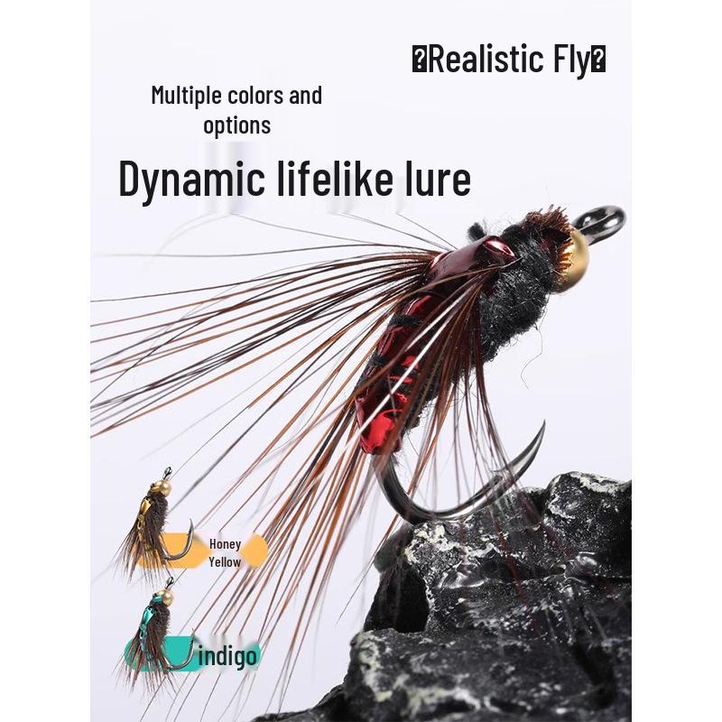 Micro Sequins Casting Iron Fly Fishing Hook Set for Minnows, White Stripes, Crucian Carp, and Freshwater Fish Lures