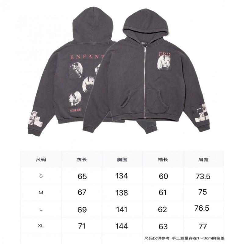 Oversized Unisex Hooded Sweatshirt With Distressed Washed Letter Print Cotton Blend Casual Top Teens Adults