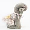 Summer Pet Dress Cat Dog Clothes Princess Puppy Dog Tutu Skirt Cute Sunflower Daisy Pet Clothing