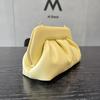 Women's Fashionable Pleated Underarm Clutch & Crossbody Bag
