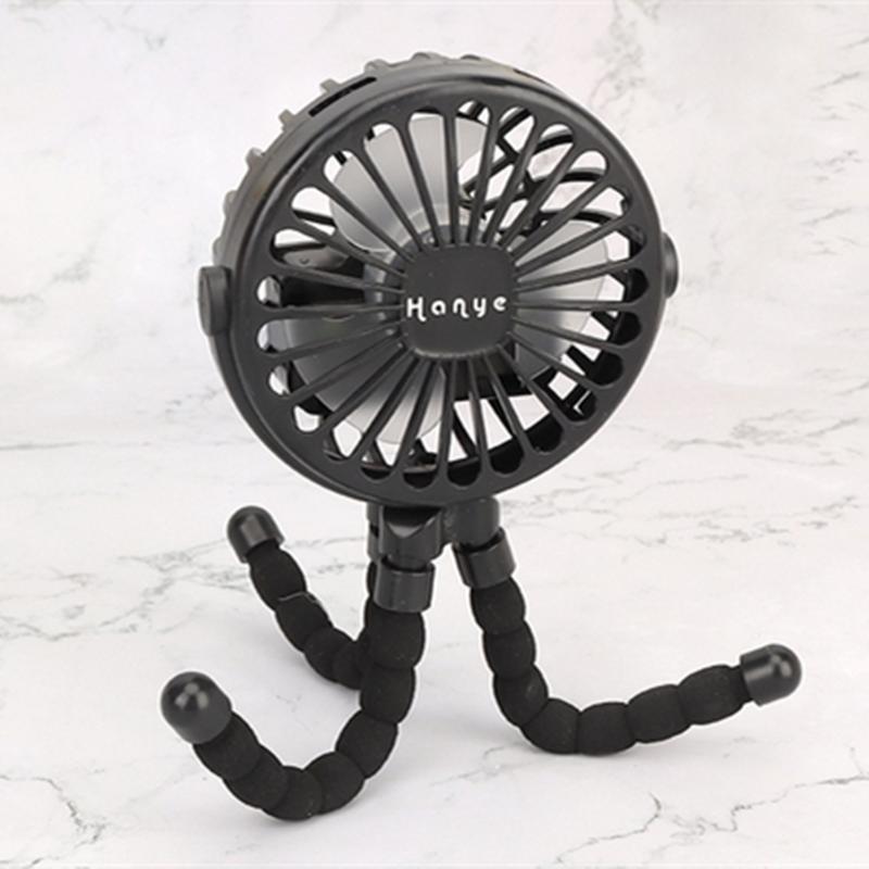 

Вентилятор для тележки, коляски, портативный уличный вентилятор, зажим для ребенка, 600 мАч, USB перезаряжаемый ручной электрический вентилятор для дома, 3 скорости