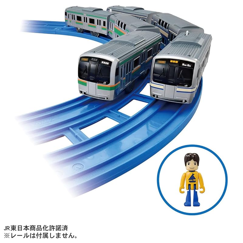 Takara Tomy Plarail Thank You! E217 Series Yokosuka & Shonan Color Double Set, Train, Toy, Ages 3 and Up