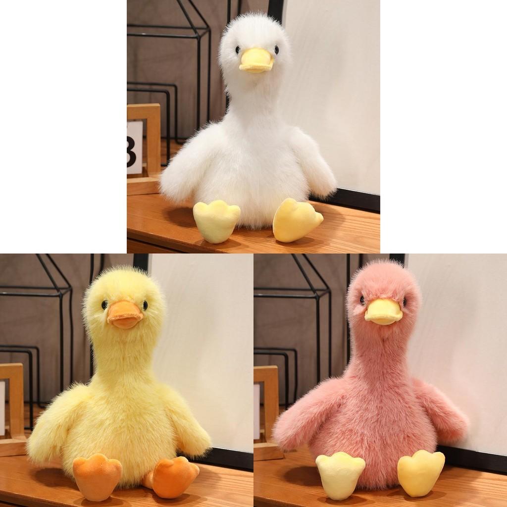 Yellow Duck Plush Toy Animal Stuffed Doll Bedroom Decoration Kids Gift Cute