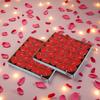 100pcs Heart-shaped candles for weddings, proposals, table decorations, birthday gifts, romantic atmosphere creation, holiday decorations, home