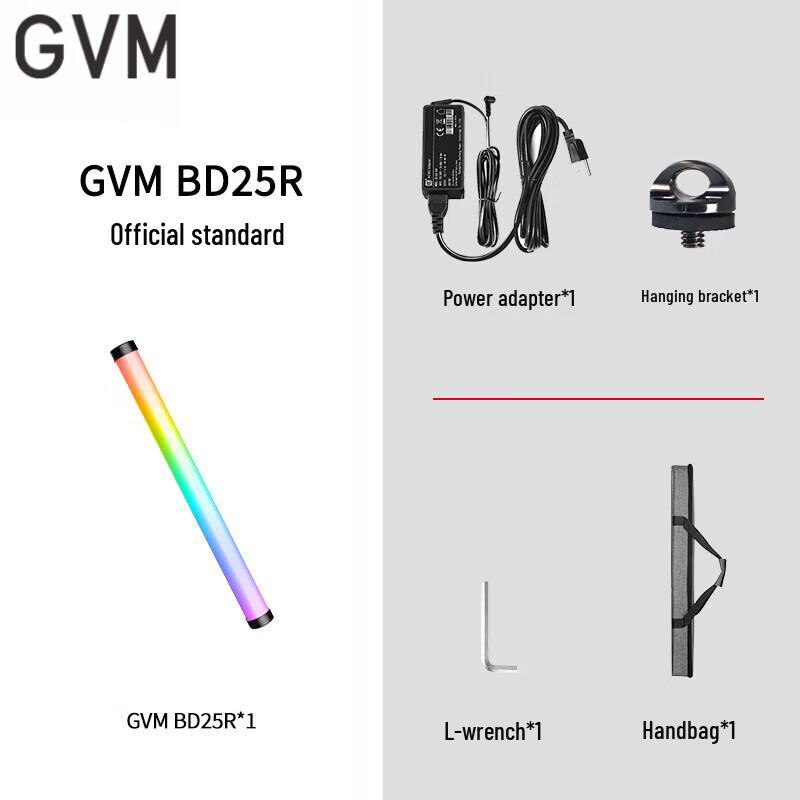 GVM RGB Handheld Video Tube Light