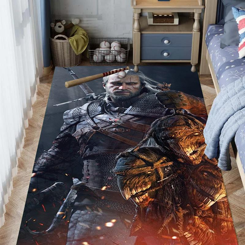 The Witcher's Fury carpet Living room and bedroom mats printing Dormitory decoration Room Fashion