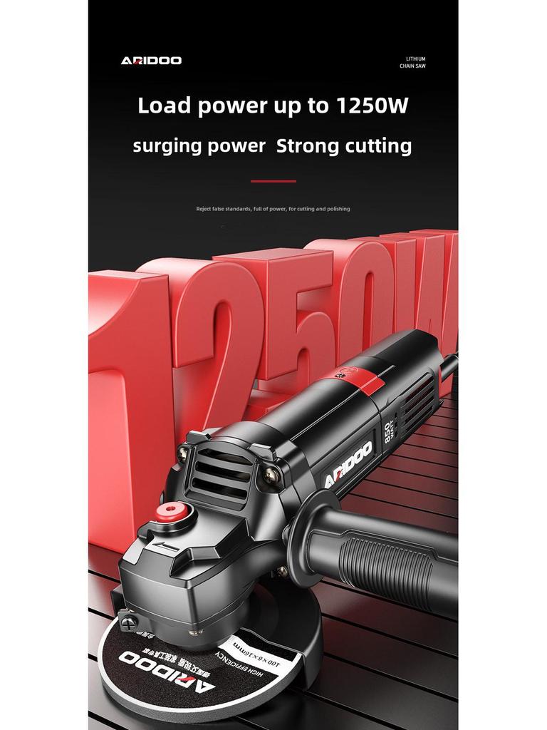 Német Multifunkcionális Sarokcsiszoló: Otthoni és ipari használatra köszörüléshez, polírozáshoz és vágáshoz.