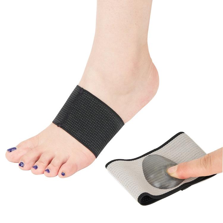 Breathable Male and Female Arch Support Cover Arch Massage Foot Pad Elastic Bandage Arch Pad