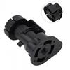 Cabinet Legs Plinth Feet Set of 4 Adjustable for Easy Furniture Leveling