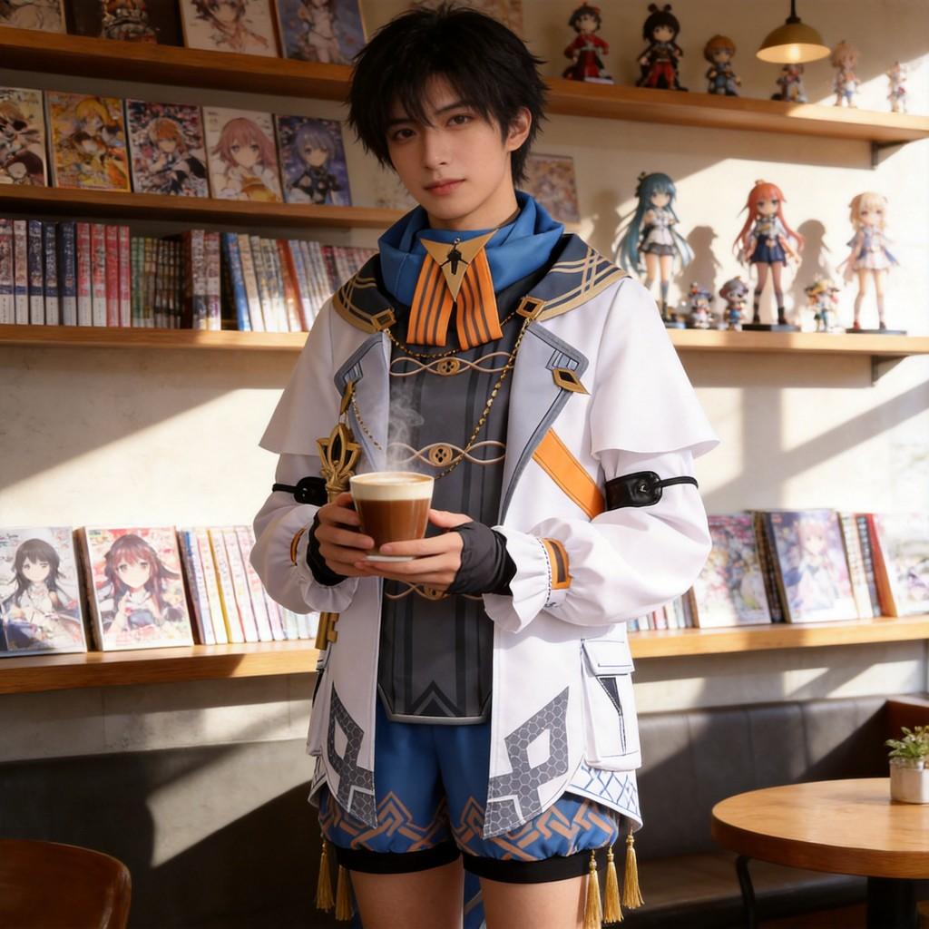 Nte Edgar Cosplay Suit For Anime Game Role Playing And Conventions