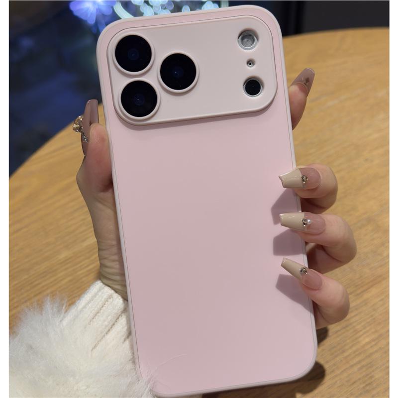 Apple 17 Pro Max Light Sand AG Skin Feel Case iPhone 16 Frosted Full Coverage Anti-Fall Protective Cover