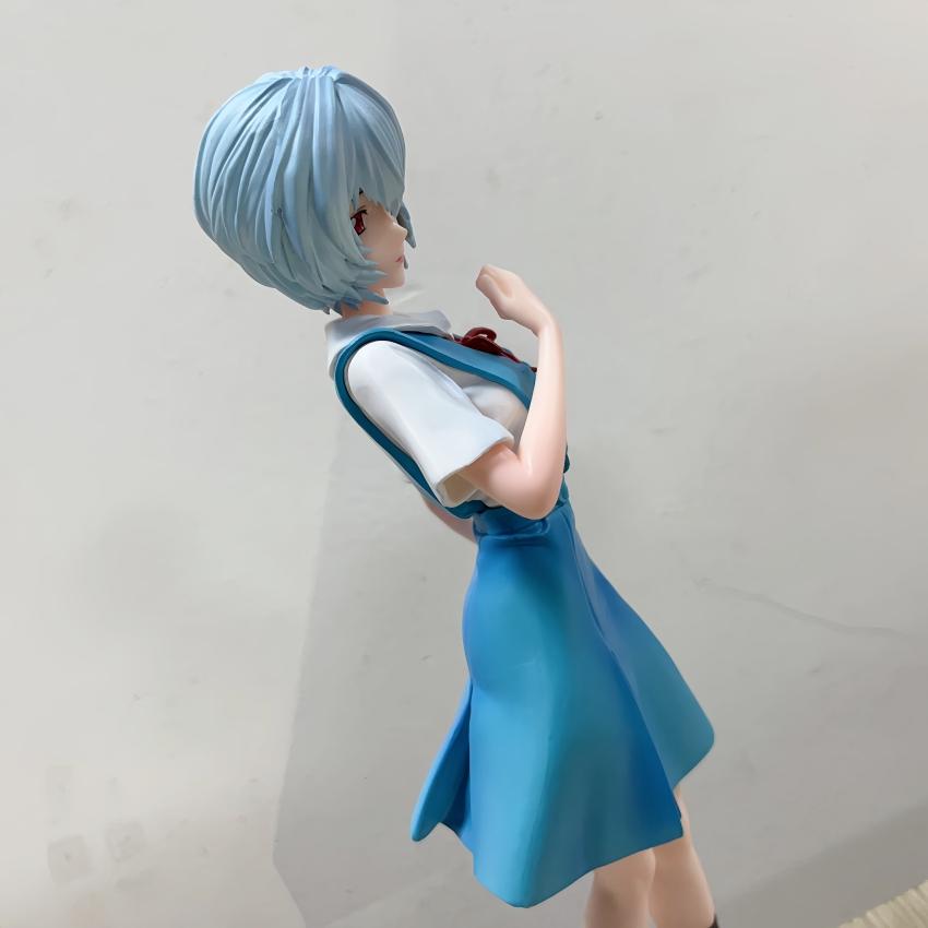 Neuankömmlinge 25CM Neon Genesis Evangelion Ayanami Rei Ver. Mädchen Figur PVC Spiel Statue Anime Modell Action Erwachsene Puppe Spielzeug Geschenke