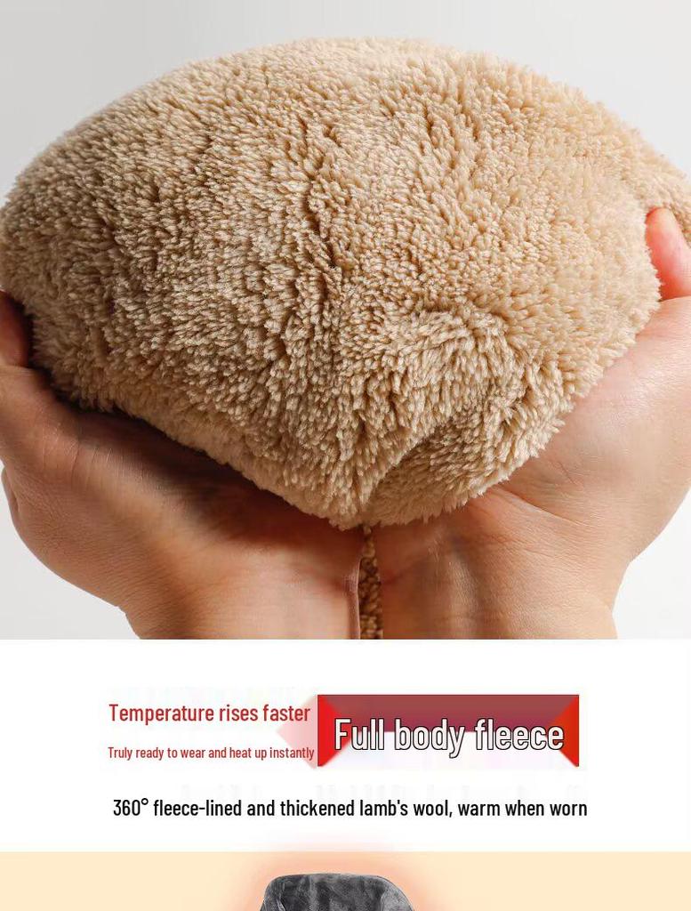 Men's Plus Size Fleece-Lined Double-Sided Vest for Middle-Aged and Elderly - Warm Autumn/Winter Outerwear