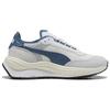 New PUMA Rider Abrasion Resistant Low Top Casual Shoes Unisex White Blue 402922-02