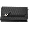 Automatic Business Card Holder Anti Theft Credit Card Case Bag Wallet with Zipper