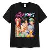 K-pop Saja Boys Demon Hunters Movies 2025 Graphic T Shirts Men Women Retro Harajuku O-Neck Oversized Cotton T-shirt Summer Tops