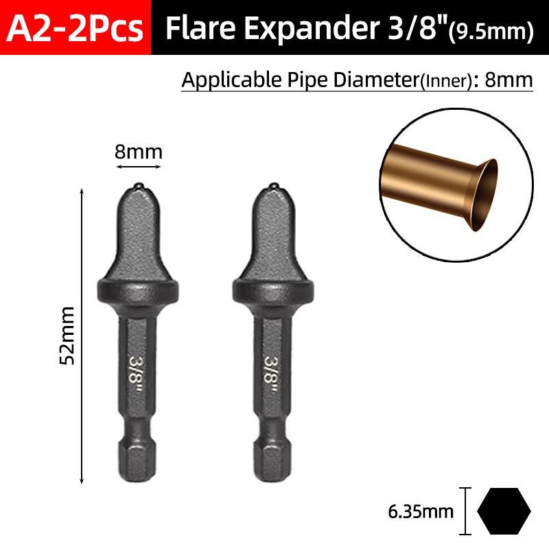 Rozszerzarka do rur Klimatyzator Lodówka Rura miedziana Narzędzie do kielichowania Rozszerzarki do rur Instalacja Naprawa Konserwacja Zestaw narzędzi do przejęcia