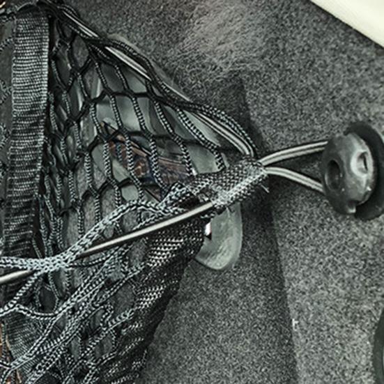 Pickup Truck Trunk Cargo Net with Mounting Accessories 3/4 Pocket Universal Car Auto SUV Truck Bed Organizer Storage Bag