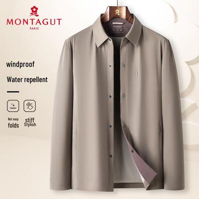 MONTAGUT Men's Business Casual Windproof Jacket