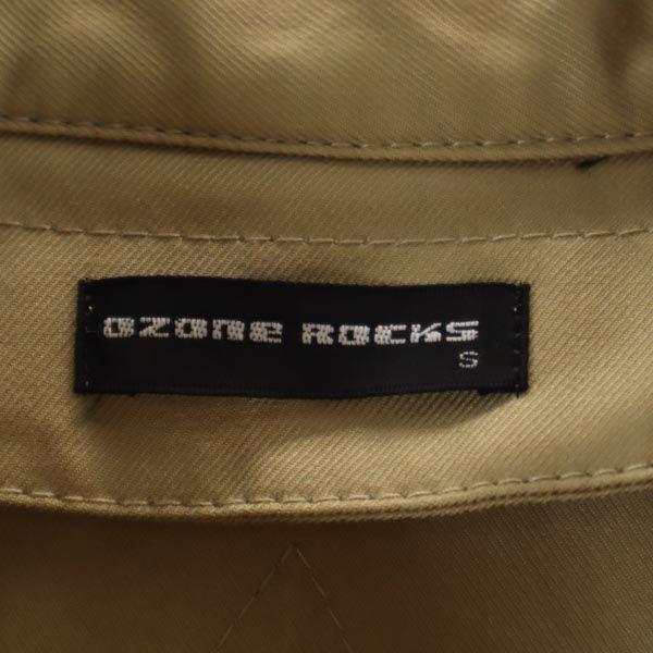 OZONE ROCKS Trench Coat S Beige Made In Japan Women Used