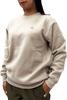 Logo Spark Women's Fleece-Lined Crew Sweatshirt, Sizes M and L (L, 18 Beige)