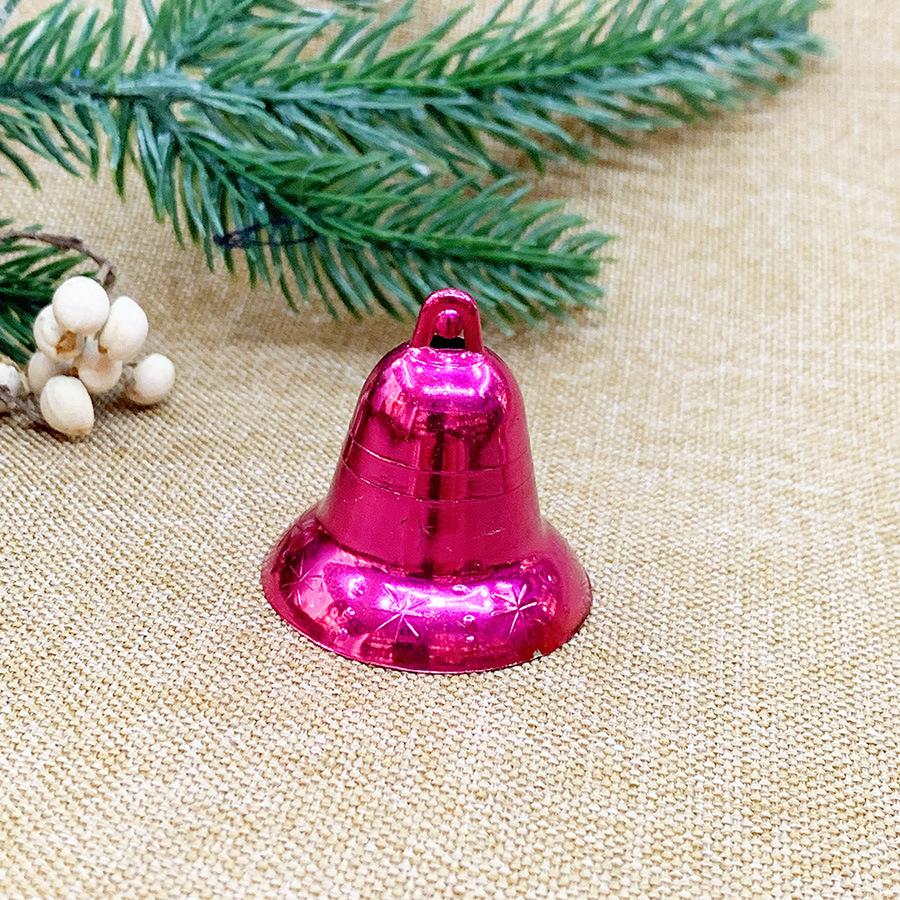 Christmas decorations, multi specification Christmas plastic bell accessories, rice shaped clock handmade DIY pendant
