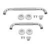 Textured Shower Grab Bar Slipless Stainless Steel Textured Grip Bathroom Grab Bar Safety Hand Rail S
