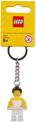 Llavero de Bailarina Llavero Chica Lego con Uniforme de Ballet Producto Oficial Lego / - -