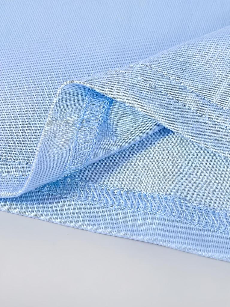 Modisches Freizeit-T-Shirt für Mädchen mit Schleifenmuster, kurzärmelig, für den Sommer