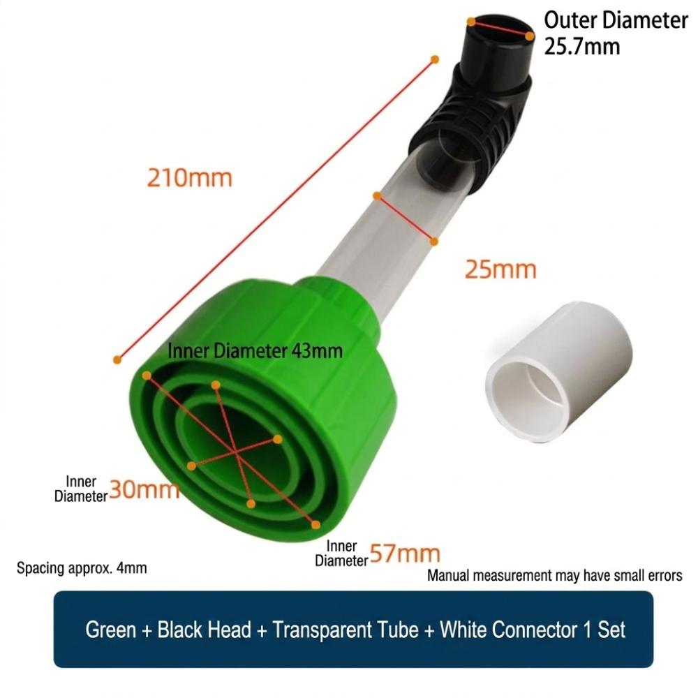 Wear Resistant Drain Line Cleaner Tool Universal Attachment HVAC Unclogging Adapter  Home Office