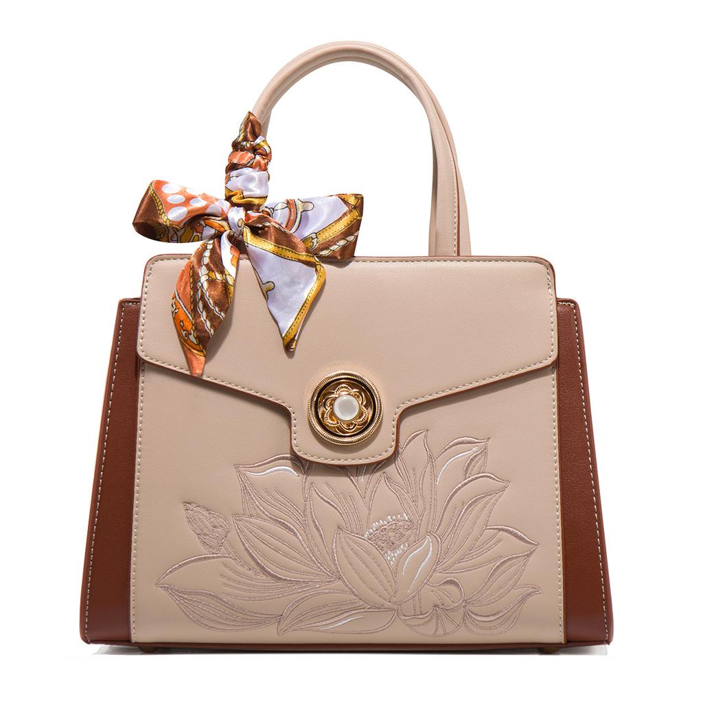 New Chinese Mother'S Day Send Mom Wedding Bag Bridal Bag High-End Atmospheric Embroidery Medium And Niche Women'S Bag