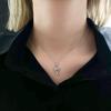 Cupid's Arrow S999 Silver Necklace - Women's Clavicle Chain Gift for Girlfriend, Birthday & Valentine's Day