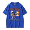 Autistic Funny Skeleton Meme Graphic T Shirt Unisex Fashion Gothic Retro T Shirts Male O-Neck Short Sleeve T-shirt Unisex Tops