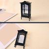 Classical Wood Miniature Storage Cabinet For 1/12 Dollhouses Accessories Decorative Display Shelf for Craft Model Project