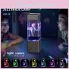 Jellyfish Led Lava Tank Aquarium Lamp 7 Color Changing Night Mood Gift Light