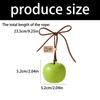 Shatterproof Foam Fruit Festival Tree Decorations Realistic Snake Fruit Christmas Tree Hanging Ornament For Bag Charm