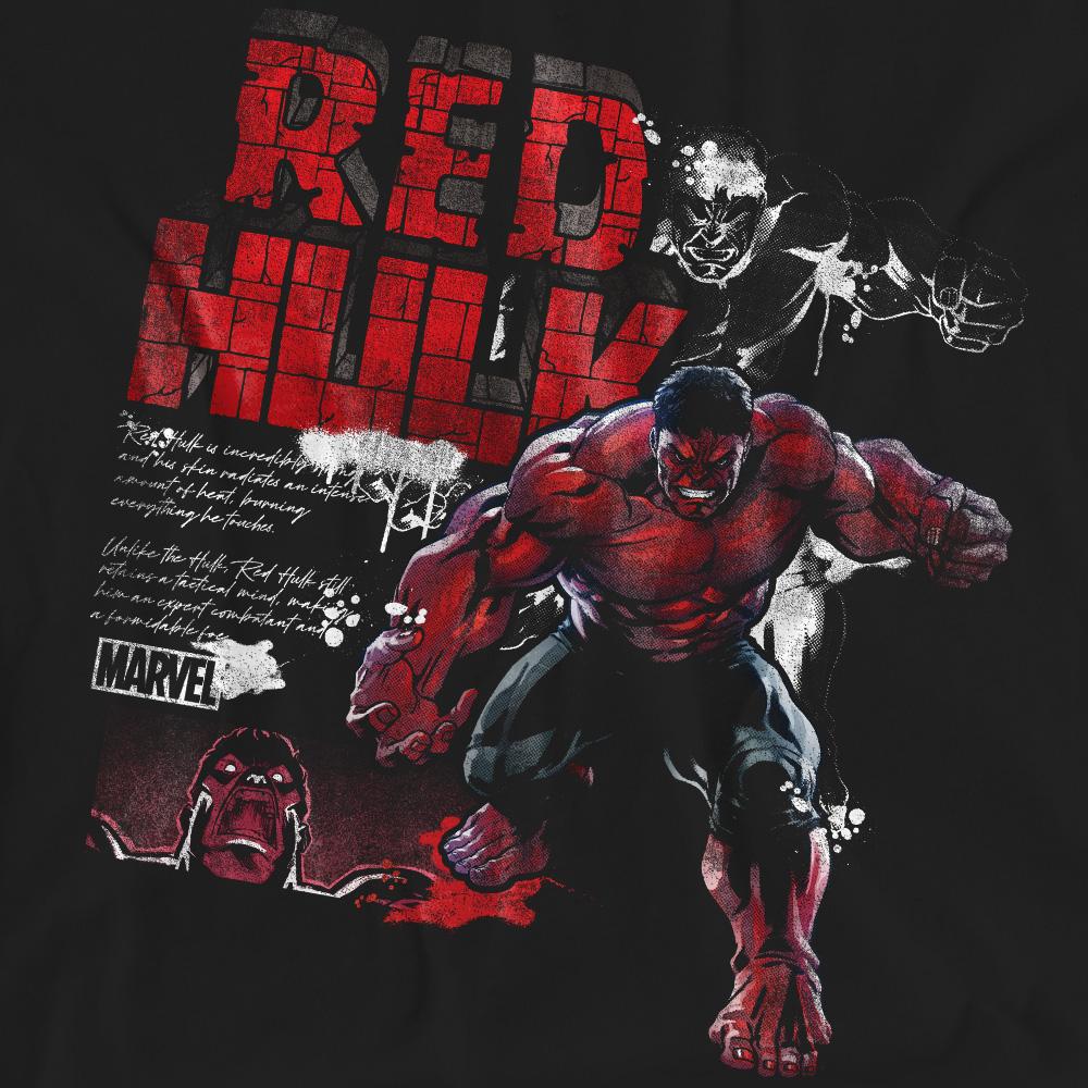 Captain America: Brave New World Unisex Adult Red Hulk T-Shirt