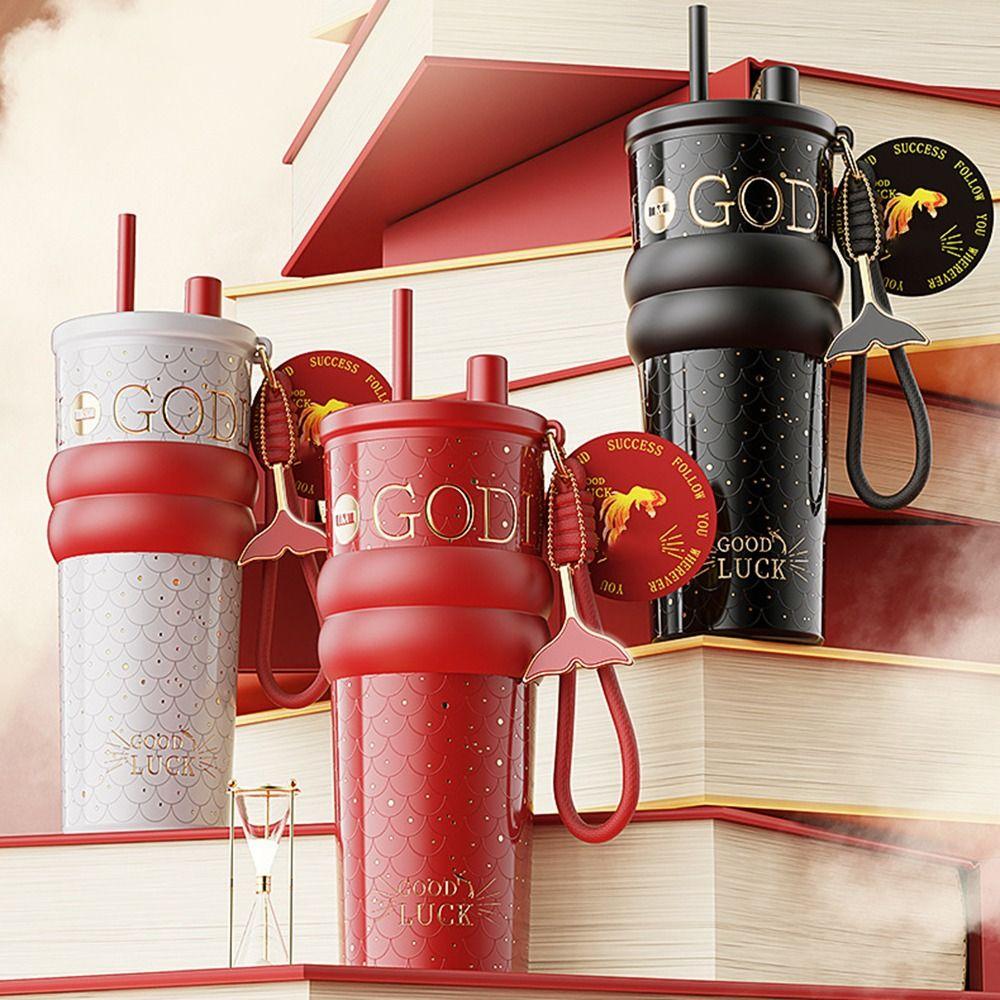Insulation Or Cooling Ceramic Coated Coffee Cup 710ML Insulated Cup Portable Vacuum Cup