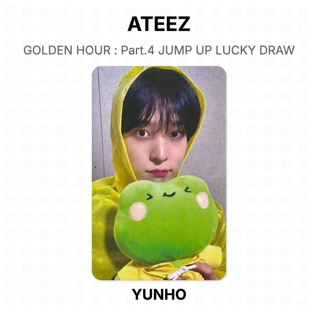 ATEEZ GOLDEN HOUR : Part.4 JUMP UP LUCKY DRAW Official Photocard