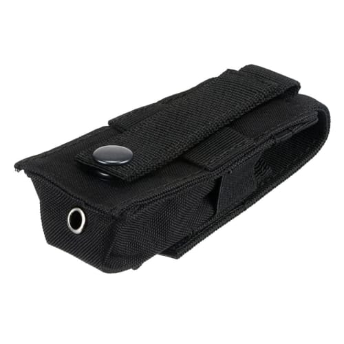 No-Brand Tactical Military Flashlight Torch Belt Holster Holder Case Pouch Available In 5 Colors - Black